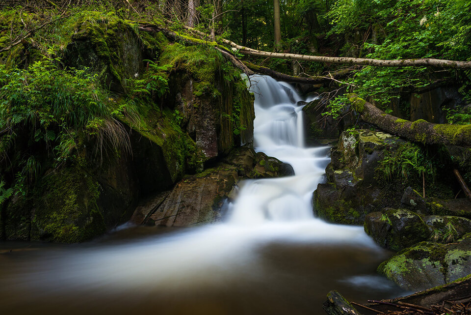 During your hike, the fantastic view of waterfalls will take your breath away