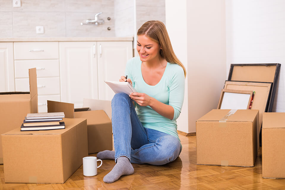 Knowing how you are going to pack everything makes the whole relocation significantly easier