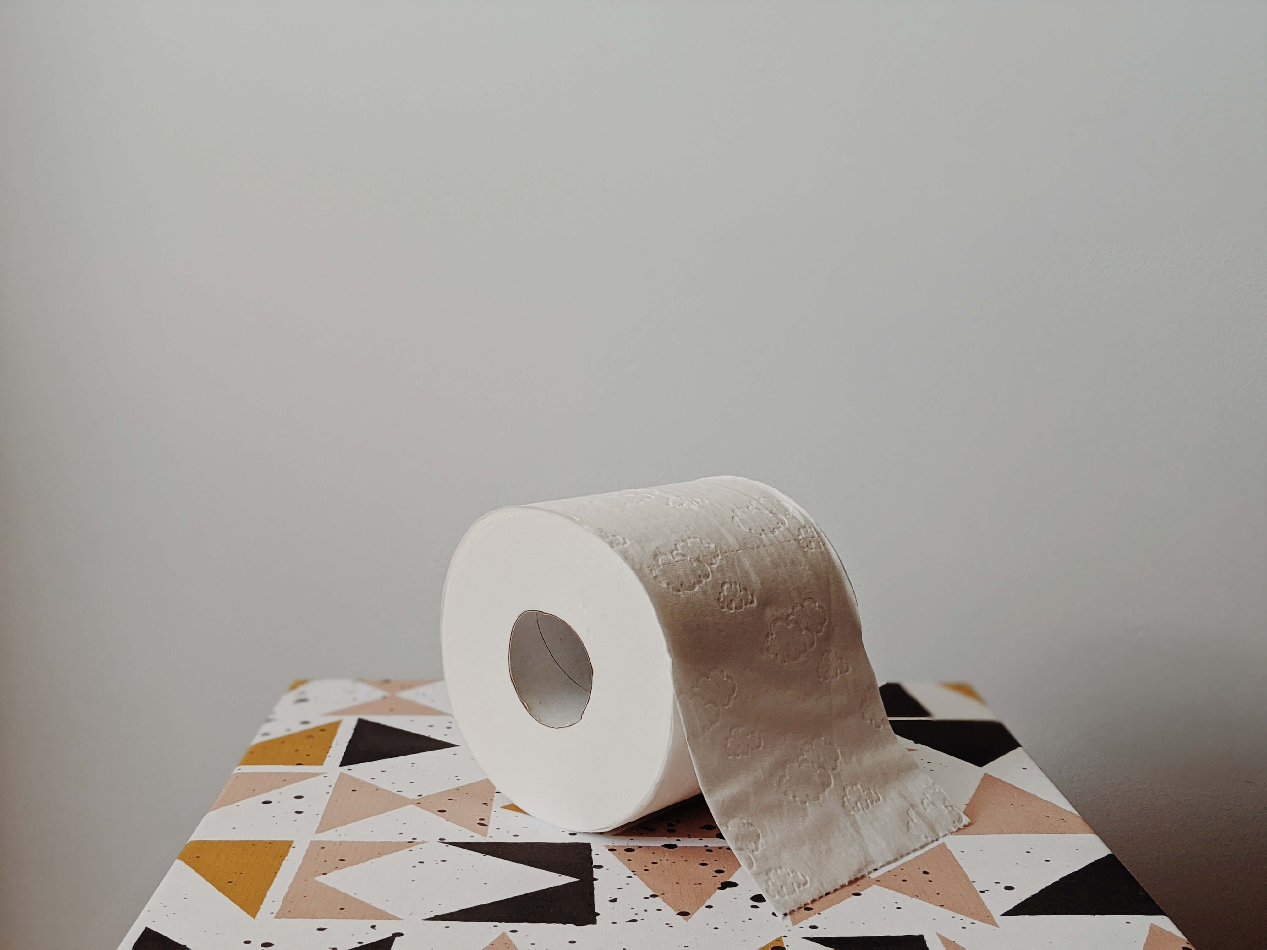 A roll of paper