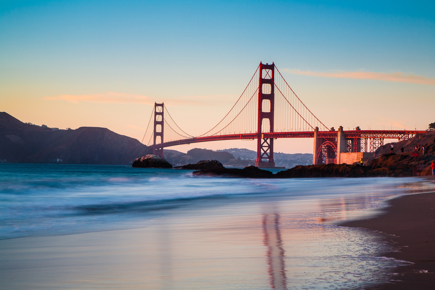 View of the Golden Gate Bridge