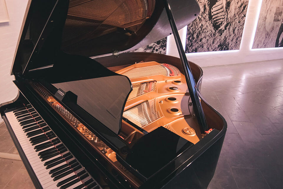 A grand piano