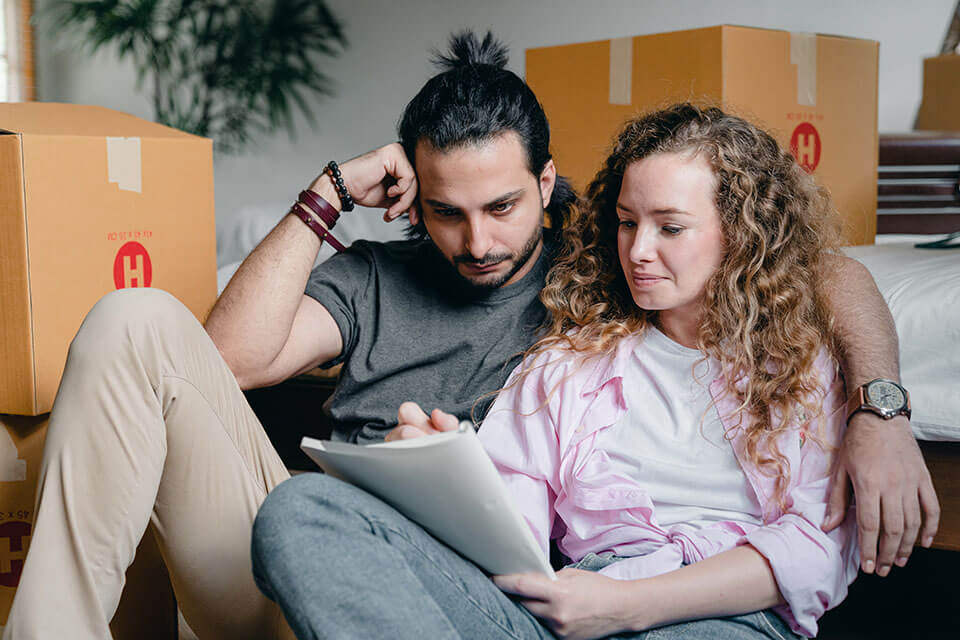 Couple planning activities